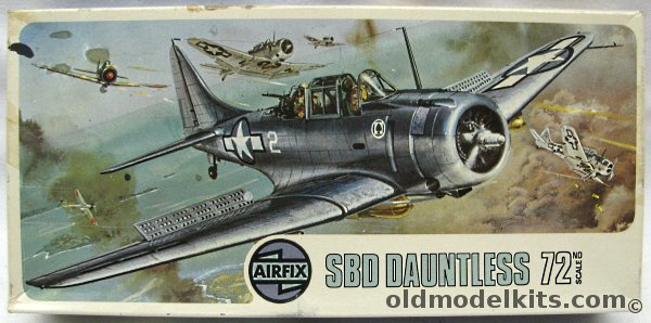 Airfix 1/72 Douglas SBD-3 or SBD-5 Dauntless, 02022-6 plastic model kit